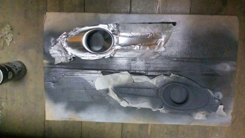 AIM-ONE  Краска спрей супер хром аэрозоль 450мл    фото 2